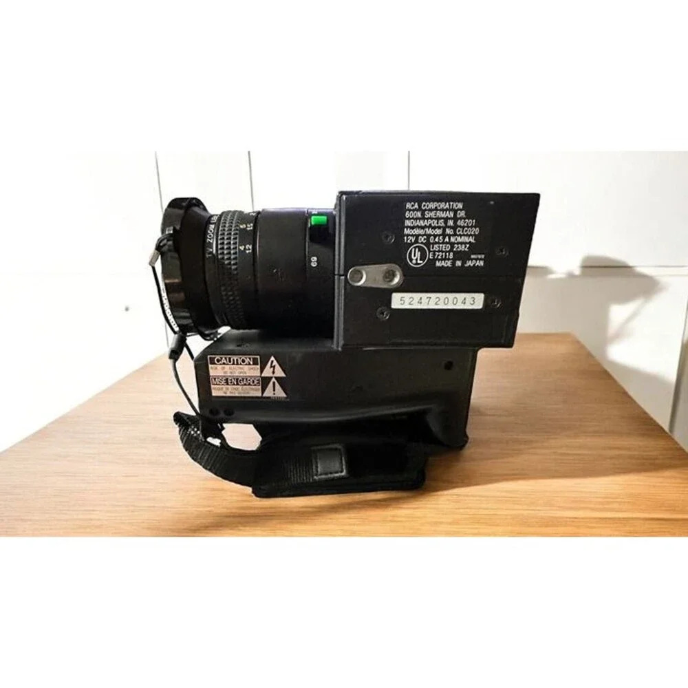 Vintage RCA CLC020‎ Solid State Color Video Camera Parts Untested